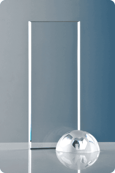 Prémio de cristal -  GLA0251