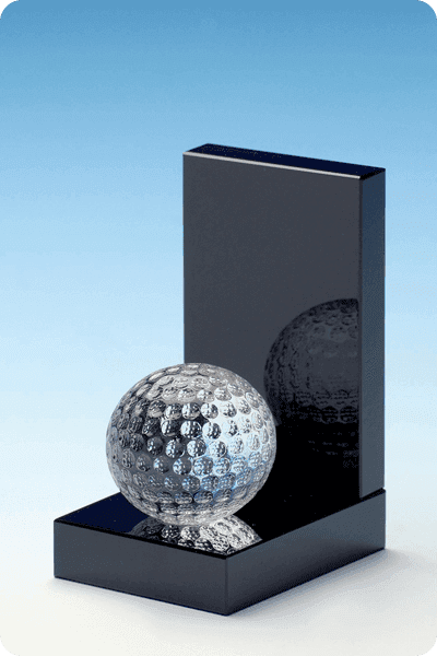Prémio de cristal -  GLA0258