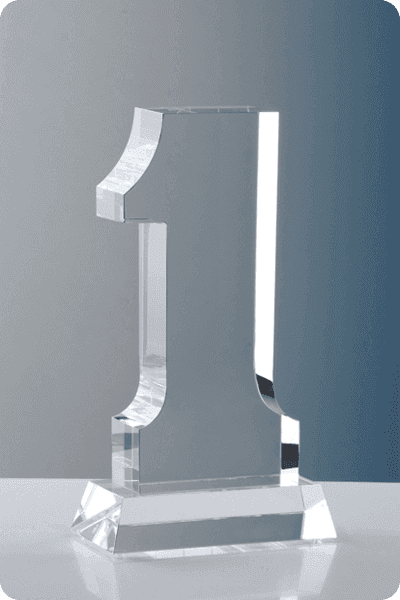 Prémio de cristal -  GLA0286