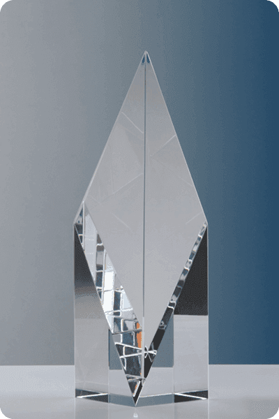 Prémio de cristal -  GLA0287