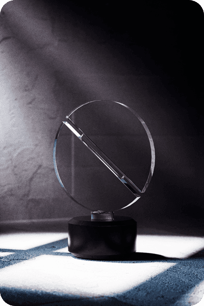 Prémio de cristal -  GLA0423