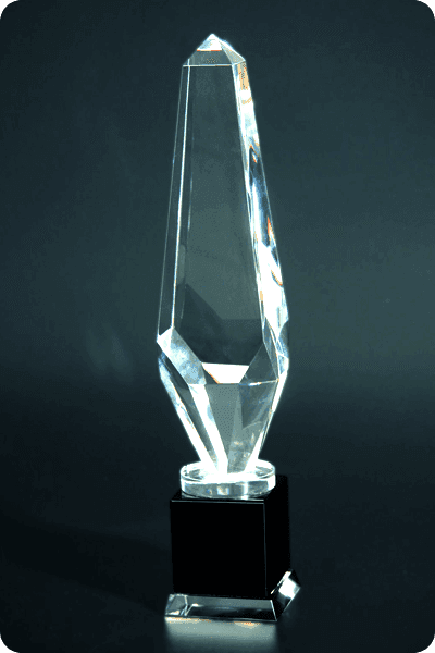 Prémio de cristal -  GLA0937