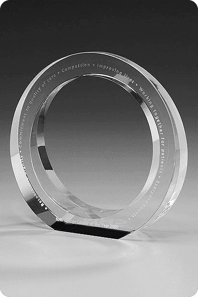 Prémio de cristal -  GLA0992