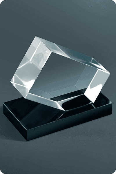 Prémio de cristal -  GLA0135