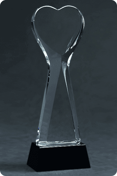 Prémio de cristal -  GLA0156