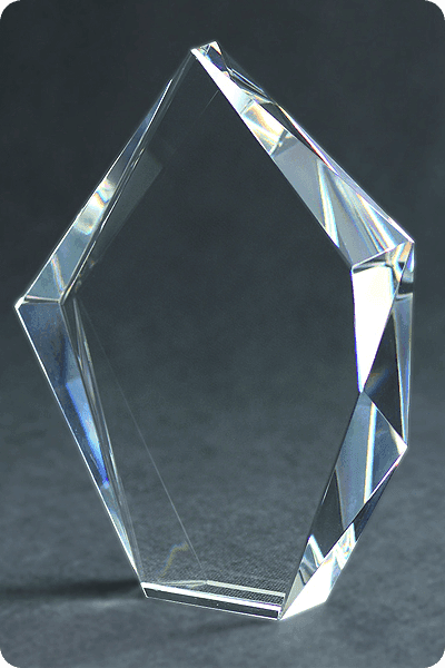 Prémio de cristal -  GLA0159